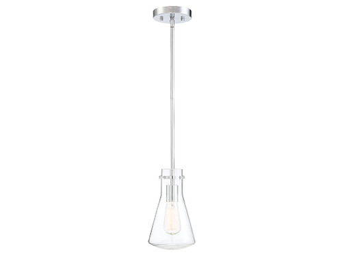 Meridian - M70063CH - One Light Pendant - Mpend - Chrome