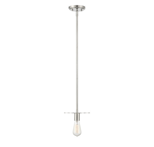 Meridian - M70113PN - One Light Mini Pendant - Polished Nickel