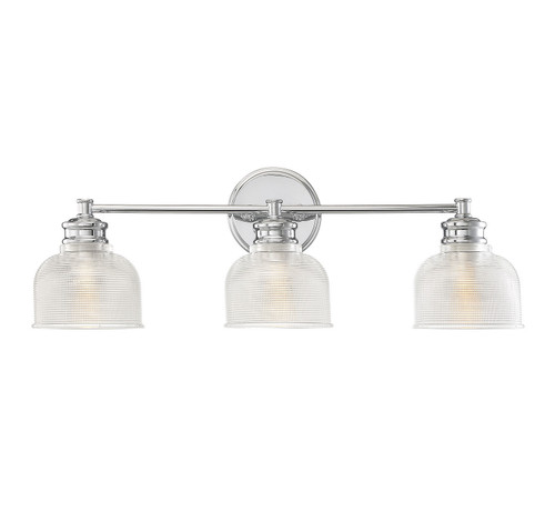 Meridian - M80035CH - Three Light Bathroom Vanity Light - Mbath - Chrome