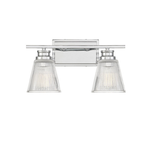 Meridian - M80040CH - Two Light Bathroom Vanity - Mbath - Chrome