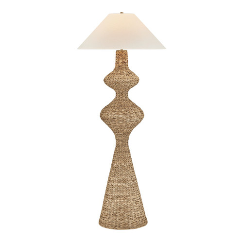 Troy Lighting - PFL1768-PBR - One Light Floor Lamp - Walter - Patina Brass