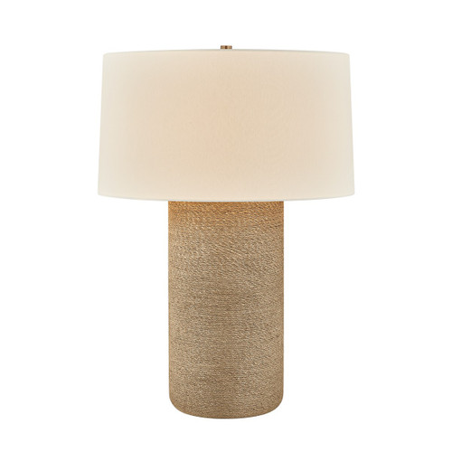 Troy Lighting - PTL1931-PBR - One Light Table Lamp - Roan - Patina Brass