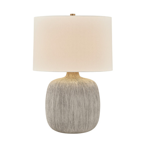 Troy Lighting - PTL3124-PBR/CSE - One Light Table Lamp - Keagan - Patina Brass
