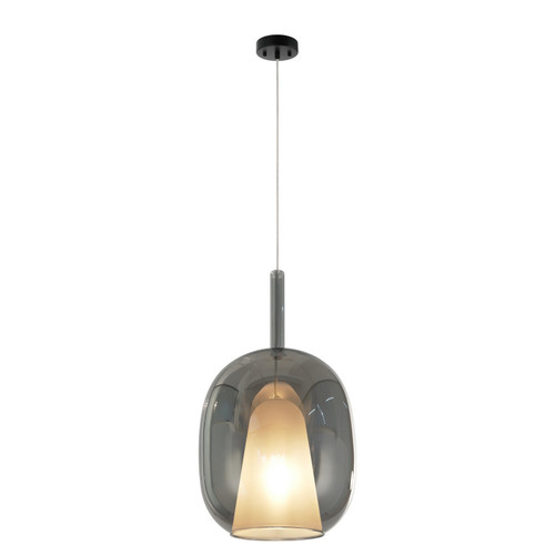 Artcraft - AC11219SM - One Light Pendant - Dusk - Black