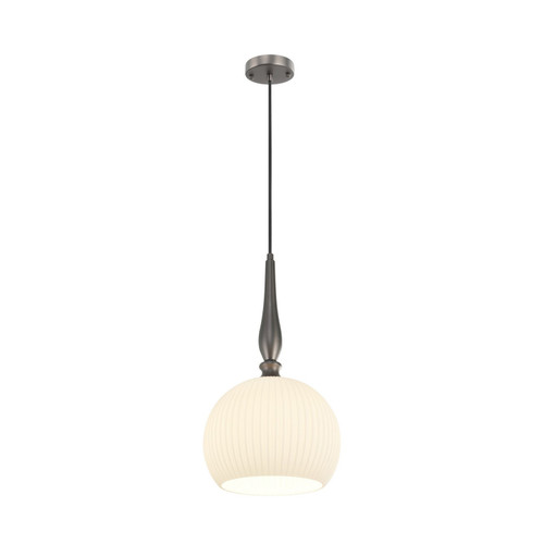 Artcraft - AC12111GR - One Light Pendant - Kate - Graphite