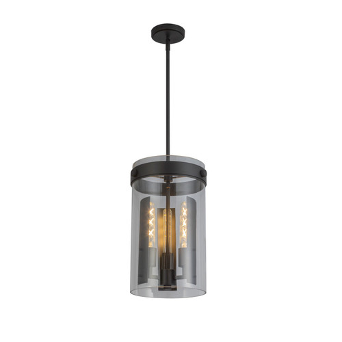 Artcraft - AC10051BK - Three Light Pendant - Dahlia - Black
