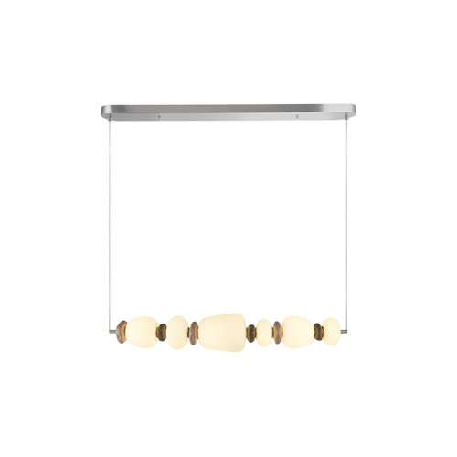 Artcraft - AC5070SN - LED Island Pendant - Strata - Satin Nickel