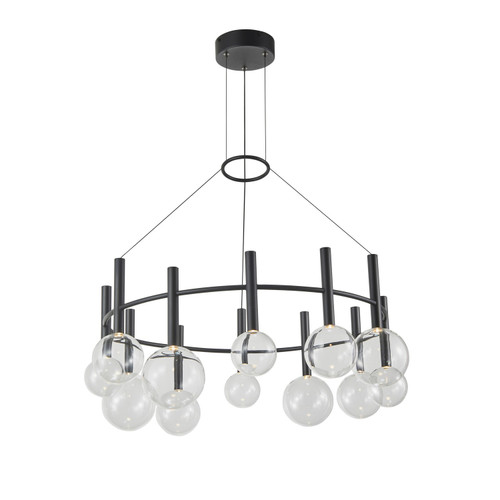 Artcraft - AC6852BK - LED Chandelier - Terra - Black