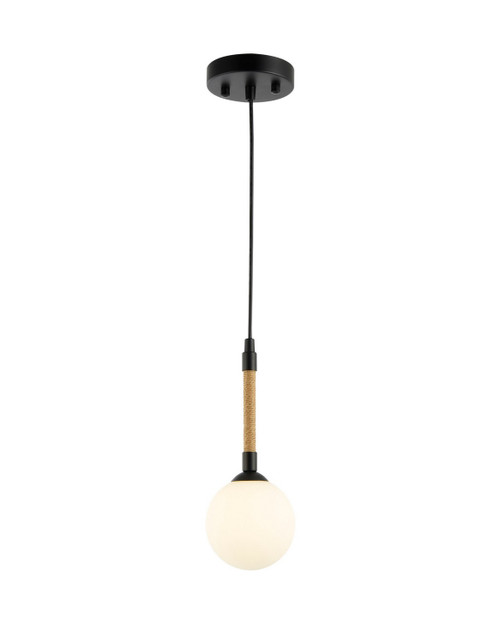 Artcraft - AC11841BK - One Light Pendant - Capilano - Black