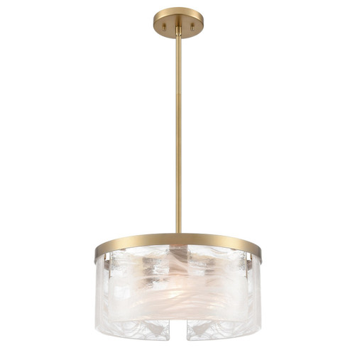 Artcraft - AC12171BR - Three Light Pendant - Skye - Brass