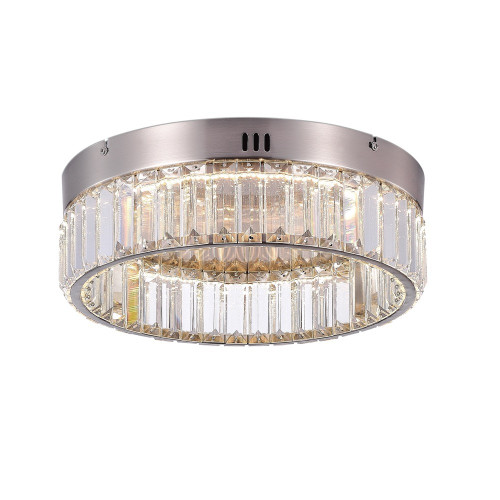 Artcraft - AC6724SN - LED Flush Mount - Stella - Satin Nickel