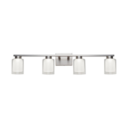Artcraft - AC7394BN - LED Bathroom Vanity - Saville - Brushed Nickel