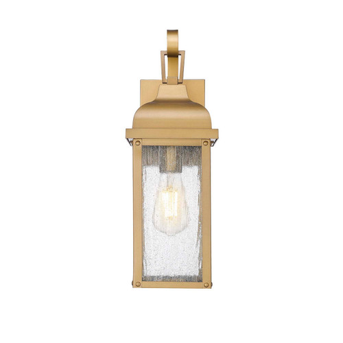 Artcraft - AC8181WB - One Light Outdoor Wall Sconce - Madrid - Weathered Brass