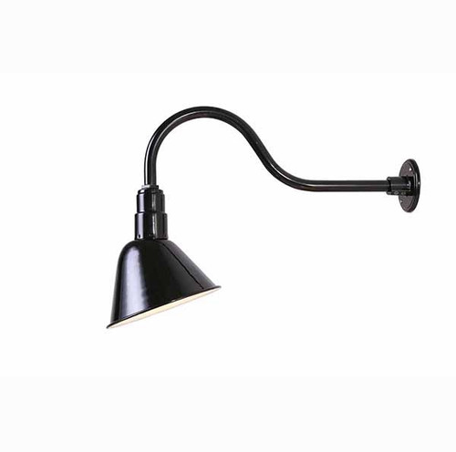 Canarm - BL10WACBK - One Light Sign Light - Barn Light - Black + Aluminum