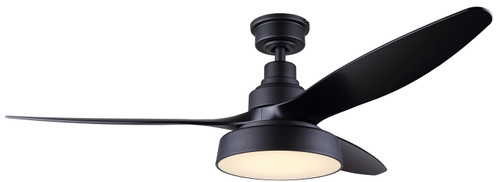 Canarm - CF52ROM3BK - 52 Ceiling Fan - Roman - Matte Black