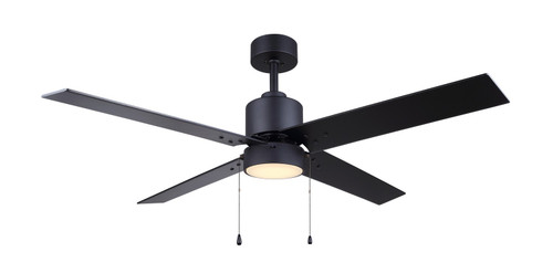 Canarm - CF52TAT4BK-ES - 52 Ceiling Fan - Tate - Matte Black