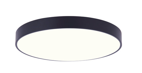 Canarm - DL-8F-15WS-BK-C - LED Flush Mount - Luna - Matte Black