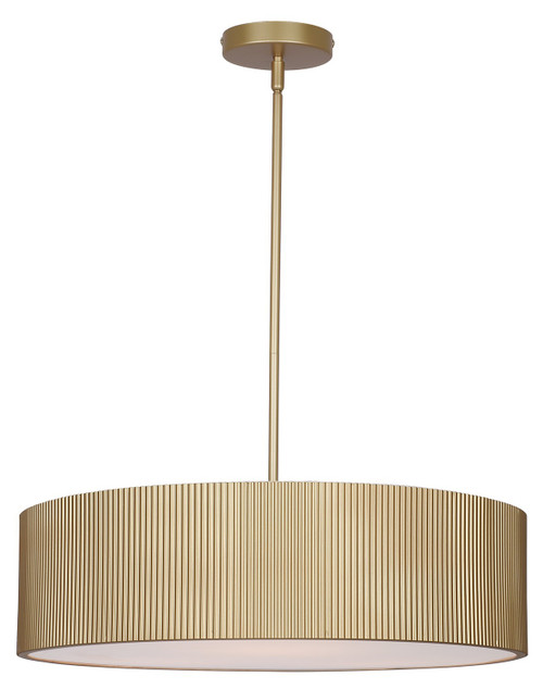 Canarm - ICH1208A03PGD22 - Three Light Chandelier - Scarlett - Gold