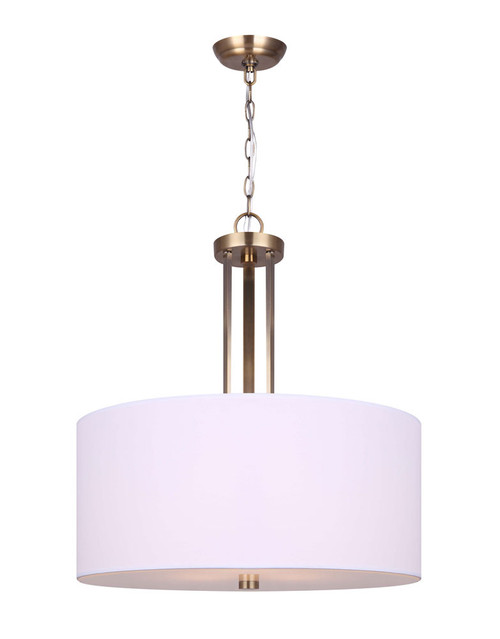 Canarm - ICH578A03GD18 - Three Light Chandelier - River