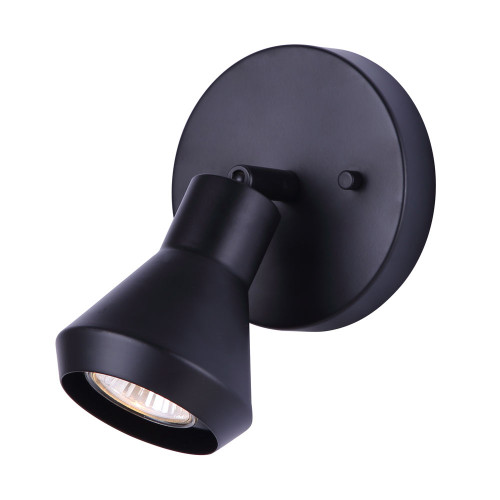 Canarm - ICW1020A01BK10 - One Light Ceiling/Wall Mount - Byck - Black