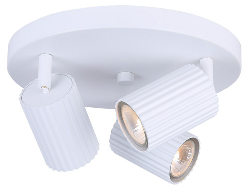 Canarm - ICW1119A03WH10 - Three Light Track Lighting - Rexton - White