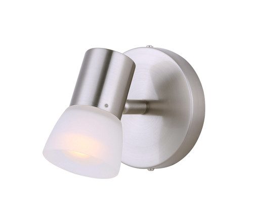 Canarm - ICW517A01BN - One Light Wall Sconce - Hudson - Brushed Nickel