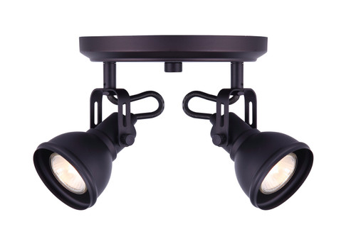 Canarm - ICW622A02ORB10 - Two Light Ceiling/Wall Mount - Polo - Oil Rubbed Bronze