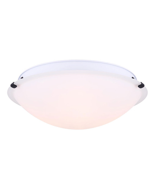 Canarm - IFM1616BK-O - Three Light Flush Mount - 9 Series - Black