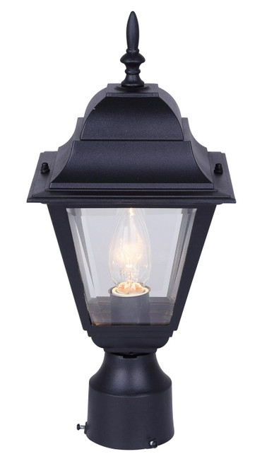 Canarm - IOL1310 - One Light Outdoor Post Mount - Iol13 Bk - Black