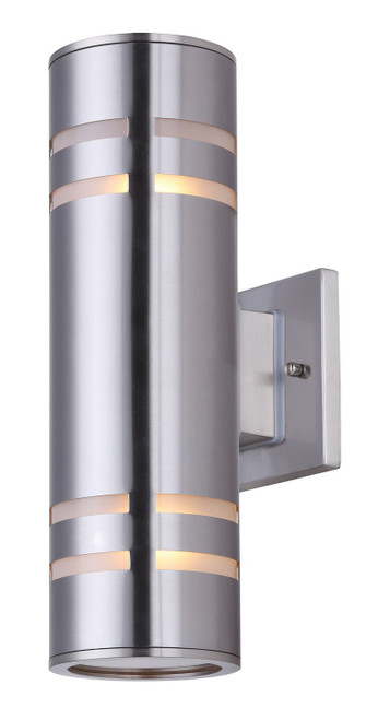 Canarm - IOL256BN - Two Light Outdoor Lantern - Tay - Brushed Nickel
