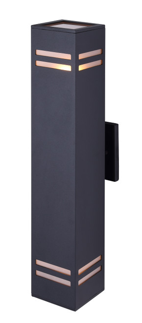 Canarm - IOL309BK - Two Light Outdoor Lantern - Tay - Black