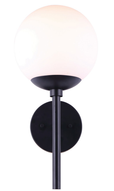 Canarm - IOL465BK - One Light Outdoor Lantern - Kahlo - Black