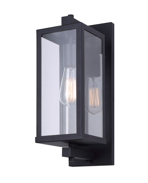 Canarm - IOL572BK - One Light Outdoor Wall Mount - Kellan - Black
