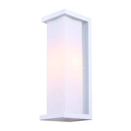 Canarm - IOL608WH - One Light Outdoor Lantern - Ridley - White
