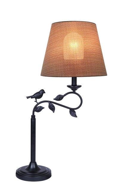 Canarm - IOTL687BK - One Light Outdoor Table Lamp - Havran - Black