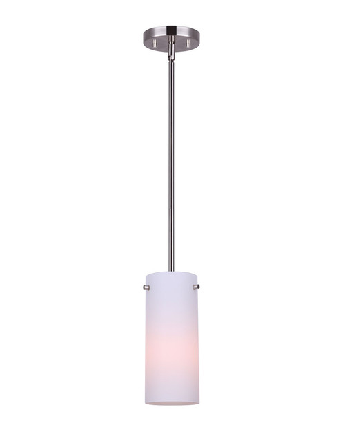 Canarm - IPL1063A01BN - One Light Pendant - Lander - Brushed Nickel
