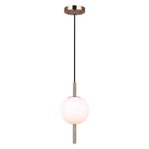 Canarm - IPL1123A01GD9 - One Light Pendant - Nara - Gold