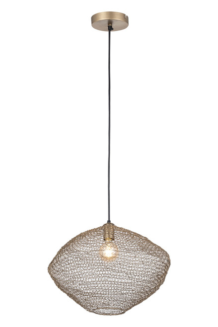 Canarm - IPL1183A01AB20 - One Light Pendant - Warren - Antique Brass