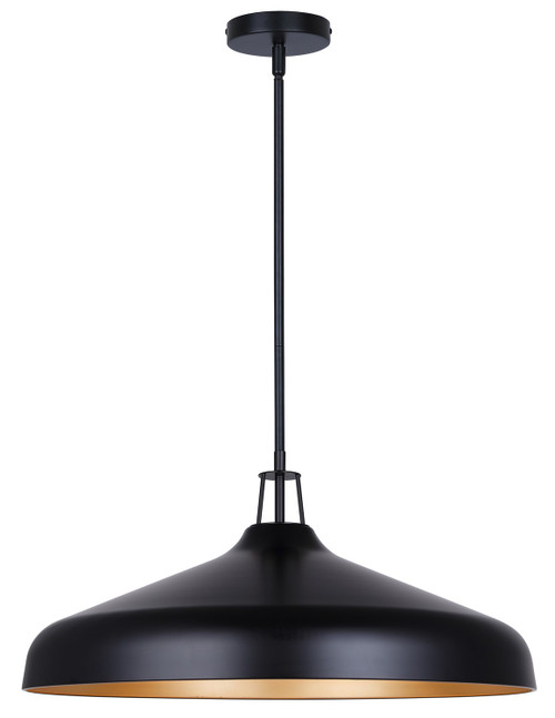 Canarm - IPL1203A04BKG22 - Four Light Pendant - Holland - Matte Black