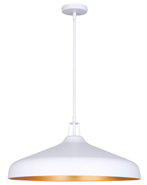 Canarm - IPL1203A04WHG22 - Four Light Pendant - Holland - White