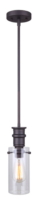 Canarm - IPL679A01ORB - One Light Pendant - Albany - Oil Rubbed Bronze