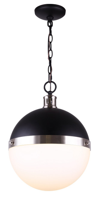 Canarm - IPL708B01BKN - One Light Pendant - Delta - Black
