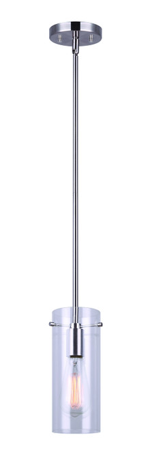 Canarm - IPL759A01BN - One Light Pendant - Joni - Brushed Nickel