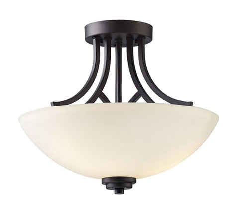 Canarm - ISF421A03ORB - Three Light Semi Flush Mount - Somerset - Oil Rubbed Bronze