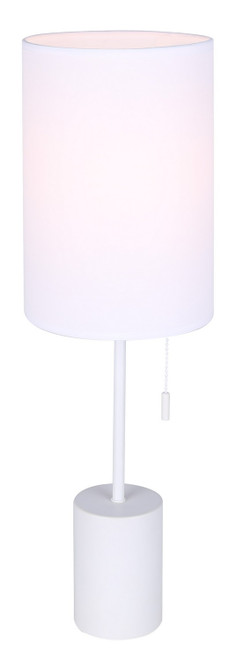 Canarm - ITL1164A23WH - One Light Table Lamp - Flint - White