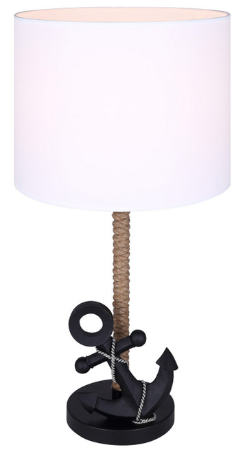 Canarm - ITL2139B26BK - One Light Table Lamp - Sidro - Matte Black
