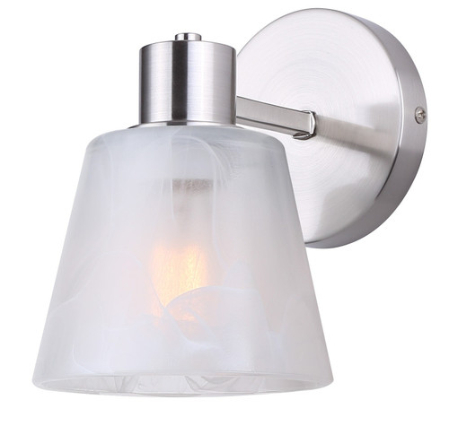 Canarm - IVL1151A01BN - One Light Vanity - Luelle - Brushed Nickel