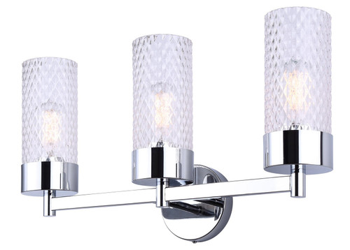 Canarm - IVL1168A03CH - Three Light Vanity - Eden - Chrome