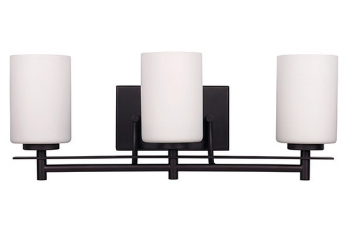 Canarm - IVL363A03ORB - Three Light Vanity - Carlton - Oil Rubbed Bronze
