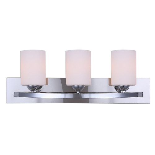 Canarm - IVL370A03CH-O - Three Light Vanity - Hampton - Chrome